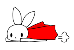 Panda and rabbit3 sticker #4197656