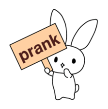 Panda and rabbit3 sticker #4197663