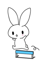 Panda and rabbit3 sticker #4197672