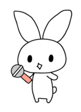 Panda and rabbit3 sticker #4197683