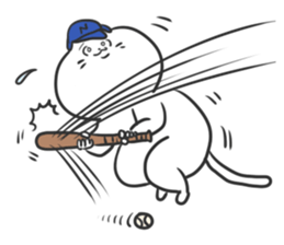 The cat which does lip service sticker #4197725