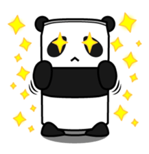 CANDA(Panda of Can shape) Sticker 1st sticker #4197768