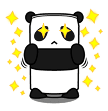 CANDA(Panda of Can shape) Sticker 1st sticker #4197768