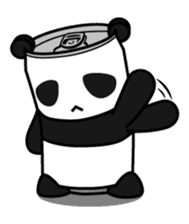 CANDA(Panda of Can shape) Sticker 1st sticker #4197769