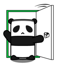 CANDA(Panda of Can shape) Sticker 1st sticker #4197772