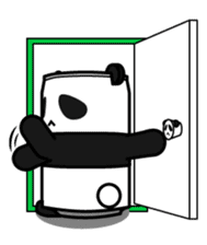 CANDA(Panda of Can shape) Sticker 1st sticker #4197773