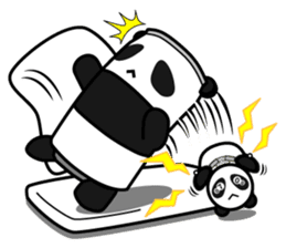 CANDA(Panda of Can shape) Sticker 1st sticker #4197774