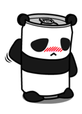 CANDA(Panda of Can shape) Sticker 1st sticker #4197777