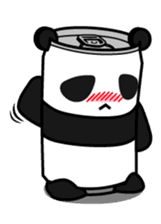CANDA(Panda of Can shape) Sticker 1st sticker #4197777