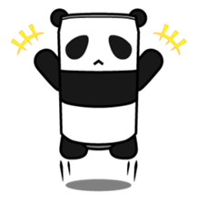 CANDA(Panda of Can shape) Sticker 1st sticker #4197778