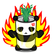 CANDA(Panda of Can shape) Sticker 1st sticker #4197783