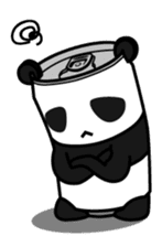 CANDA(Panda of Can shape) Sticker 1st sticker #4197784