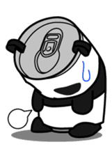 CANDA(Panda of Can shape) Sticker 1st sticker #4197785