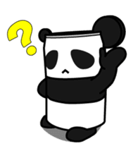 CANDA(Panda of Can shape) Sticker 1st sticker #4197789