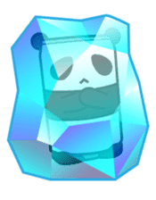 CANDA(Panda of Can shape) Sticker 1st sticker #4197792