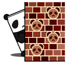 CANDA(Panda of Can shape) Sticker 1st sticker #4197798