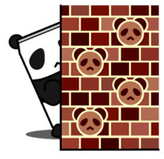 CANDA(Panda of Can shape) Sticker 1st sticker #4197798