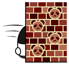 CANDA(Panda of Can shape) Sticker 1st sticker #4197799