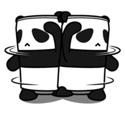 CANDA(Panda of Can shape) Sticker 1st sticker #4197800