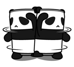 CANDA(Panda of Can shape) Sticker 1st sticker #4197800