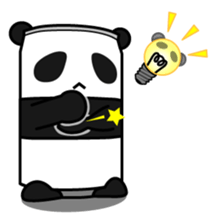 CANDA(Panda of Can shape) Sticker 1st sticker #4197802