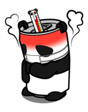 CANDA(Panda of Can shape) Sticker 1st sticker #4197806