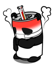 CANDA(Panda of Can shape) Sticker 1st sticker #4197806