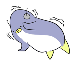 Dancing penguin sticker #4197862
