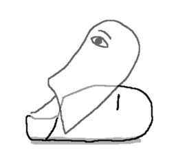 Egyptian God,Medjed sticker #4198023