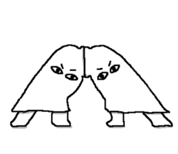 Egyptian God,Medjed sticker #4198028