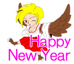 Harpy's HAPI-TAN sticker #4198600