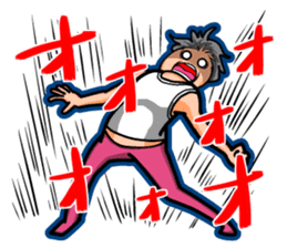 Non Twink glasses man Ver.3 sticker #4198763