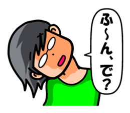 Non Twink glasses man Ver.3 sticker #4198766