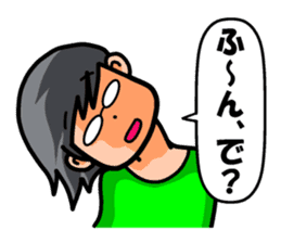 Non Twink glasses man Ver.3 sticker #4198766