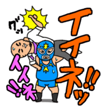 Wrestling Old Man sticker #4198919