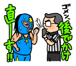 Wrestling Old Man sticker #4198931