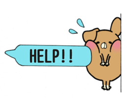 Speech balloon Dogs 2 sticker #4198986