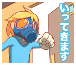 Clean freak sticker sticker #4199258