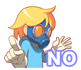 Clean freak sticker sticker #4199261