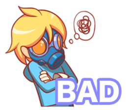 Clean freak sticker sticker #4199263