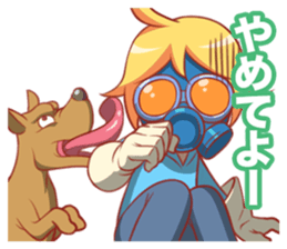 Clean freak sticker sticker #4199269