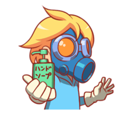 Clean freak sticker sticker #4199282