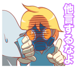 Clean freak sticker sticker #4199291