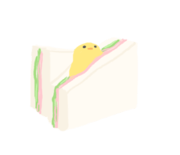 springy chick sticker #4199325