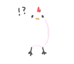 springy chick sticker #4199334