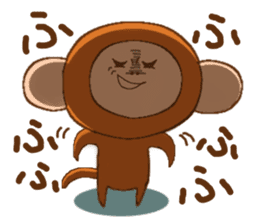 Little Monkey,Oliver sticker #4199564