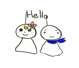 Teruo and Terumi are Sunshine doll sticker #4199616