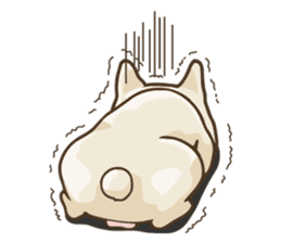 Louknann the frenchie sticker #4200608