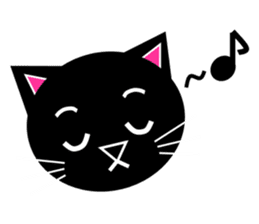 The cats(tiger cat,white cat,black cat)1 sticker #4200702