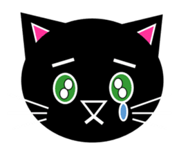 The cats(tiger cat,white cat,black cat)1 sticker #4200723